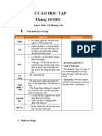 BÁO CÁO HỌC TẬP- Hoàng Cúc