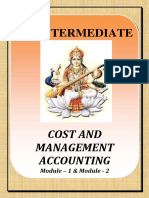 Cost and Management Accounting - 231025 - 204341