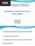 Estratégia Comportamental e Mídia Digital