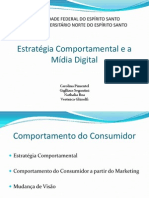 Estratégia Comportamental e Mídia Digital