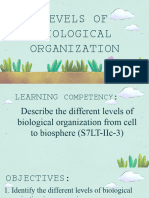 q2 3.1 Levels of Biological Organization