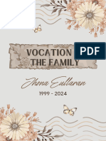 Vocation in The Family