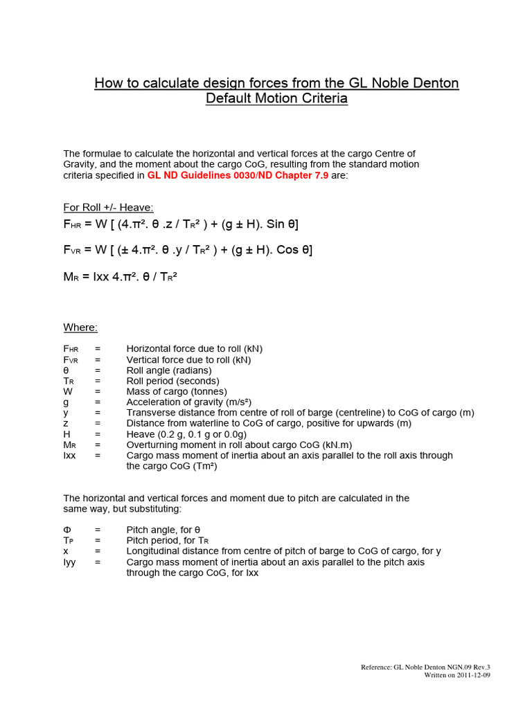Design Forces Calculation Guide | PDF | Teaching Methods & Materials ...