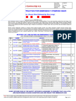 412.003 General Instruction For Emergency Steering Gear