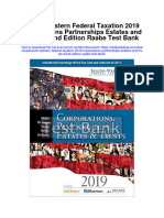 Instant Download South Western Federal Taxation 2019 Corporations Partnerships Estates and Trusts 42nd Edition Raabe Test Bank PDF Full Chapter