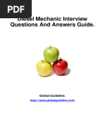 Diesel Mechanic Interview Questions and Answers 2193