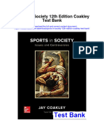 Instant Download Sports in Society 12th Edition Coakley Test Bank PDF Full Chapter