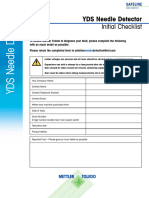 YDS Checklist New