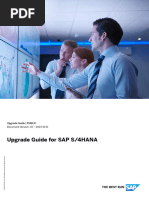 Upgrade Guide For SAP S4HANA