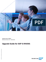 Upgrade Guide For SAP S4HANA
