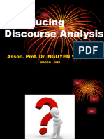 Discourse Analysis