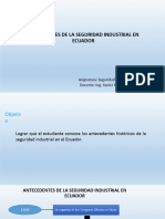 01 Antecedentes, Seguridad Industrial. Marco Legal y Conceptos Básicos, Comites de Seguridad.