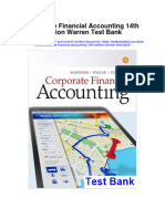 Instant Download Corporate Financial Accounting 14th Edition Warren Test Bank PDF Full Chapter