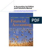 Instant Download Financial Accounting 3rd Edition Weygandt Solutions Manual PDF Full Chapter