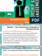 N4 Entrepreneurship and Business Management