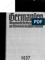 Ahnenerbe - Germanien 1937 Hefte 1 Und 2 by Ahnenerbe