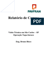 Relatório de Campo 09-12 - São Carlos