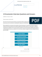 24 Enumerator Interview Questions and Answers - CLR