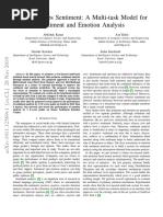 A Multi-Task Model For Sentiment Analysis