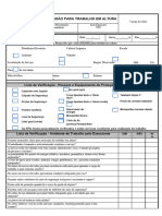 Permissao para Trabalho em Altura