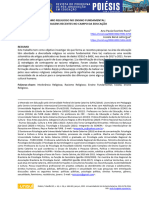 Racismo Religioso No Ensino Fundamental: Abordagens Recentes No Campo Da Educação