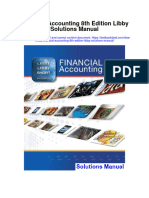 Instant Download Financial Accounting 8th Edition Libby Solutions Manual PDF Full Chapter