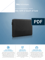 Dell Ecoloop Leather Sleeve 15 Pe1522vl Data Sheet