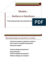 PDF Cours Thermodynamique Des Polymeres en Solution M2mond