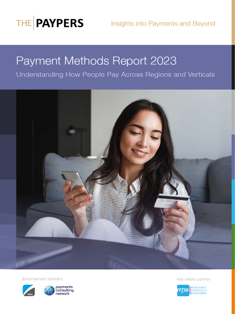 Payment Methods Report 2023 | PDF | Cost Of Living | Finance & Money ...