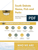 Game, Fish and Parks presentation to SD House committee