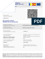 Certificado COVID Digital de La UE - Vacunación - 79236223G
