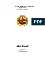 SAUT Almanac 2022-2023 Academic Year