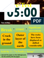 Week 1 Earthquakes