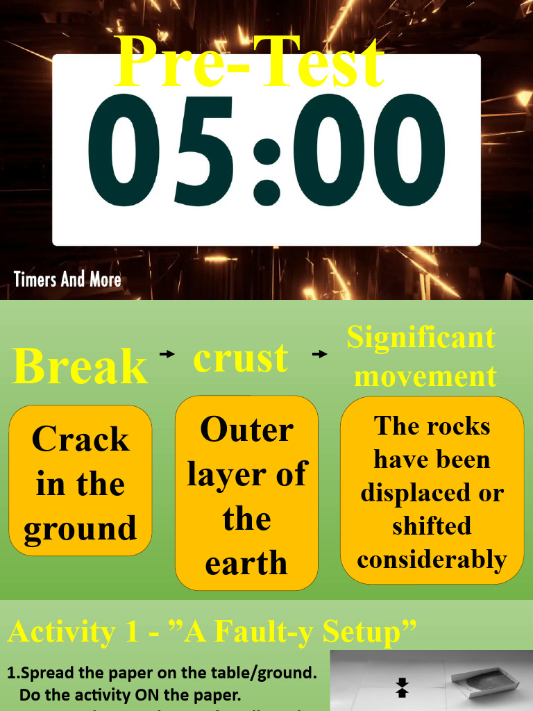 Week 1 Earthquakes Pdf Fault Geology Earthquakes