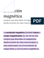 Excitación Magnética - Wikipedia, La Enciclopedia Libre