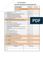 0 Daftar Periksa Kelengkapan Dokumen RCC