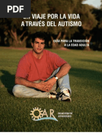 Guía para la transición a la edad adulta - Un viaje por la vida a traves del Autismo (OAR)