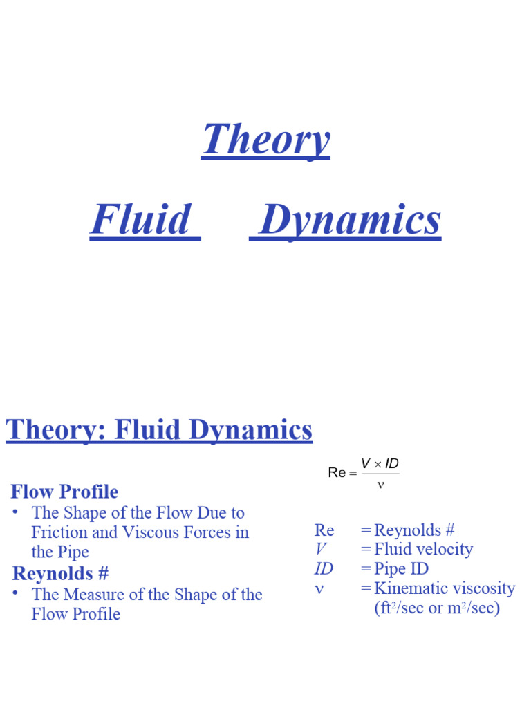 Theory of Fluid Dynamics PDF