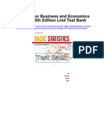 Instant Download Statistics For Business and Economics Canadia 5th Edition Lind Test Bank PDF Full Chapter