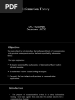 Information Theory Final