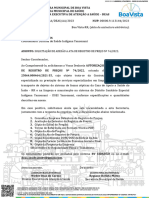 Prefeitura Municipal de Boa Vista Secretaria Municipal de Saúde Diretoria Executiva de Atenção A Saúde - Deas