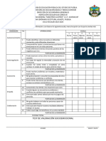 Valoración Socioemocional Primer Grado