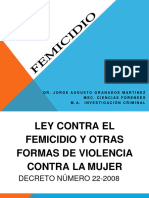 Femicidio Medicina Forense