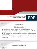 Material Teórico - CONTABILIDADE APLICADA AO SETOR PÚBLICO (CASP)