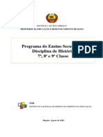 Programa - HISTÓRIA 7, 8 & 9 (WWW - Mozestuda.com) PDF