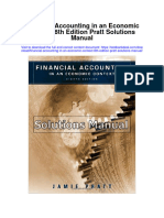 Instant Download Financial Accounting in An Economic Context 8th Edition Pratt Solutions Manual PDF Full Chapter