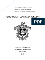PDF Manual CSL Forensik Medikolegal 3 Pemeriksaan Luar Pada Jenazah - Compress