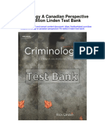 Instant Download Criminology A Canadian Perspective 7th Edition Linden Test Bank PDF Full Chapter