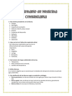 Cuestionario de Medicina Comunitaria P2
