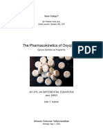 The Pharmacokinetics of Oxycodone